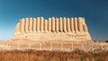 The Great Kyz Kala or Maiden Castle, The State Historical Park Ancient Merv, UNESCO World Heritage. Central Asia Royalty Free Stock Photo