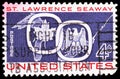 Great Lakes, Maple Leaf and Eagle Emblem, St. Lawrence Seaway Issue serie, circa 1959