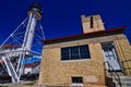 Great lakes shipwreck museum and whitefish point lighthouse Royalty Free Stock Photo