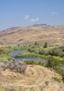 Great landscape from road to John Day Fossil Beds