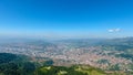 Sarajevo panorama drone