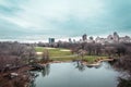 Great Lawn Oval at the Central Park in Manhattan, New York City Royalty Free Stock Photo