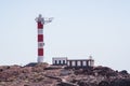 Great lighthouse on the coast of Tenerife