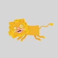 Great Lion 3D Royalty Free Stock Photo