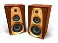 Great loud speakers Royalty Free Stock Photo