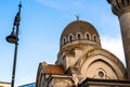 Great Mahmudiye Mosque built by King Carol I, monument of architecture and religion Royalty Free Stock Photo