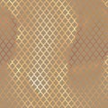 Great metalline stylishness pattern backdrop - golden maroccan background - aureate elegance texture