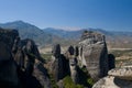 The great Meteora stones Royalty Free Stock Photo