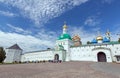 Great monasteries of Russia. Sergiev Posad Royalty Free Stock Photo