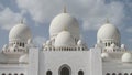 Great Mosque in Abu Dhabi, United Arab Emirates. Royalty Free Stock Photo