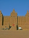 The Great Mosque of Djenne, Mali. Royalty Free Stock Photo