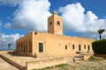 View of the Great Mosque in Monastir, Tunisia. Royalty Free Stock Photo