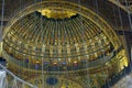 The great mosque of Muhammad Ali Pasha or Alabaster mosque in Citadel of Cairo, the main material is limestone and alabaster