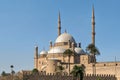 The great Mosque of Muhammad Ali Pasha Alabaster Mosque, situated in the Citadel of Cairo, Egypt Royalty Free Stock Photo