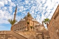 The Great Mosque of Muhammad Ali Pasha, view from the Citadel wall, Cairo, Egypt