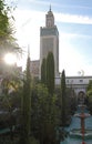 Great Mosque of Paris - Muslim temple in France. Royalty Free Stock Photo