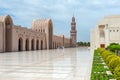 Great Mosque of Sultan Qaboos. Muscat, Oman, Asia Royalty Free Stock Photo