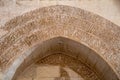 Great Mosque Ulu Mosque in Mardin, Turkey. Detail from the wall of mosque. Royalty Free Stock Photo