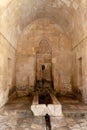 Great Mosque Ulu Mosque in Mardin, Turkey. View from the Fountain in mosque courtyard.