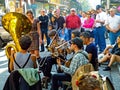 Tuba Skinny Performs on Royal Street in New Orleans