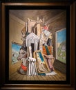 The Great Mysterious Trophy, painting by Giorgio de Chirico