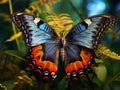 Great Nawab butterfly Made With Generative AI illustration