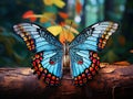 Great Nawab butterfly Made With Generative AI illustration