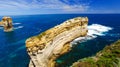 Great Ocean Road. Aerial view from Razorback viewpoint