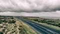 The Great Ocean Road along Twelve Apostles, Australia aerial vie Royalty Free Stock Photo