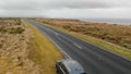 The Great Ocean Road along Twelve Apostles, Australia aerial vie Royalty Free Stock Photo