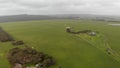 The Great Ocean Road along Twelve Apostles, Australia aerial vie Royalty Free Stock Photo