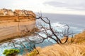 Great Ocean Road, Australia. View overlooking the Pacific ocean