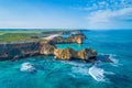 Coastline near Warrnambool. Royalty Free Stock Photo