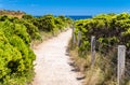 Great Ocean Road Coastline in Victoria State, Australia Royalty Free Stock Photo