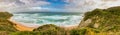 The Great Ocean Road, panoramic aerial view - Victoria, Australia