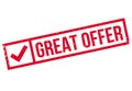 Great Offer rubber stamp