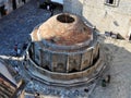 The Great Onofrio Fountain from above