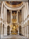 Great Organ, Royal Chapel, Versailles, France Royalty Free Stock Photo