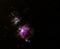 The Great Orion Nebula and Running Man Nebula