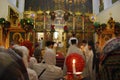 Service in the Orthodox Church. / Vladivostok. Russia