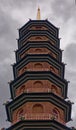 Chinese pagoda in Kew Gardens Royalty Free Stock Photo