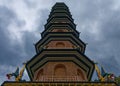 Chinese pagoda in Kew Gardens Royalty Free Stock Photo