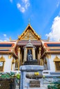 Great Palace Buddhist temple in Bangkok Royalty Free Stock Photo