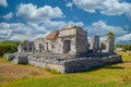 Great palace 25, Mayan Ruins in Tulum, Riviera Maya, Yucatan, Caribbean Sea, Mexico