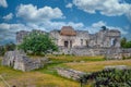 Great palace 25, Mayan Ruins in Tulum, Riviera Maya, Yucatan, Caribbean Sea, Mexico