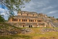 The Great Palace in Sayil Maya archaeological site. Yucatan.