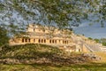 The Great Palace in Sayil Maya archaeological site. Yucatan.