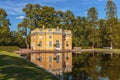 The Great Palace of Tsarskoye Selo Catherine Chapel Church Resurrection. Pushkin near St.Petersburg, Russia Royalty Free Stock Photo