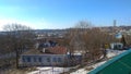 Great panorama of Smolensk in early spring