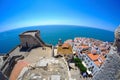 180degree panoramic view Peniscola, Castellon - Spain